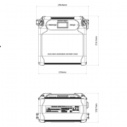 Аккумулятор 67v 12Ah внешний для электросамоката DUALTRON