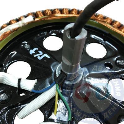 Замена оси статора моноколеса Замена оси статора моноколеса