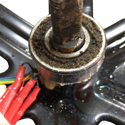 Замена подшипников моноколеса Замена подшипников моноколеса