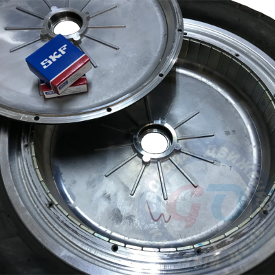 Замена подшипников моноколеса Замена подшипников моноколеса